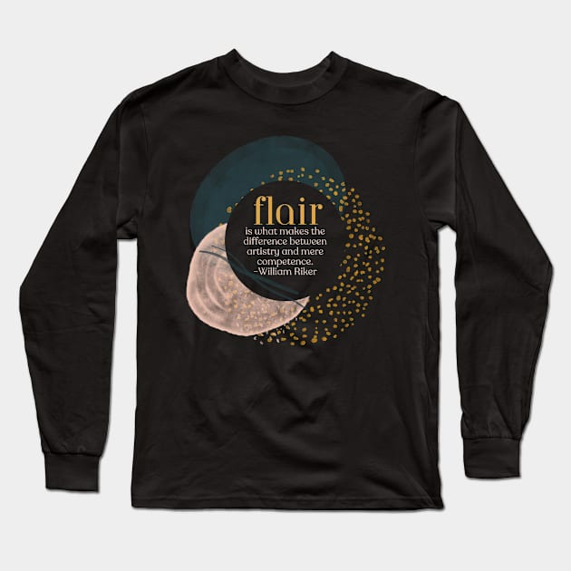 flair Long Sleeve T-Shirt by hannahrlin